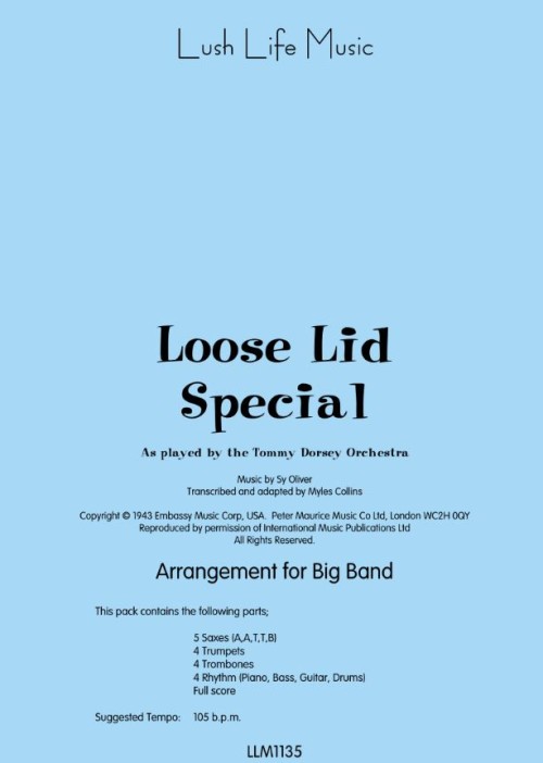 LOOSE LID SPECIAL (Dorsey)